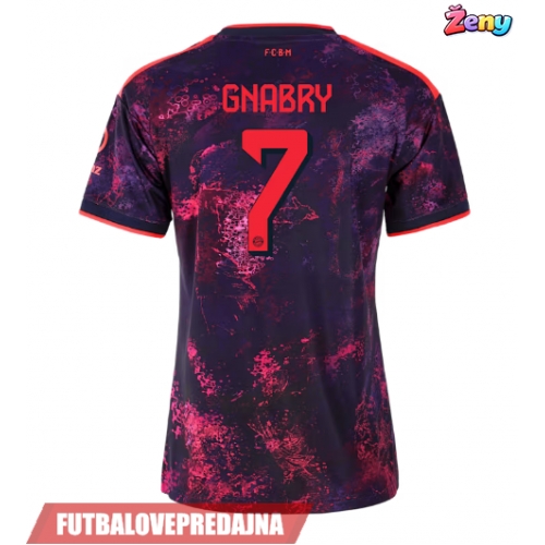 Lacne Ženy Futbalové dres Bayern Munich Serge Gnabry #7 2026-27 Krátky Rukáv - Tretina